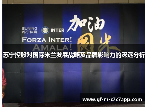 苏宁控股对国际米兰发展战略及品牌影响力的深远分析